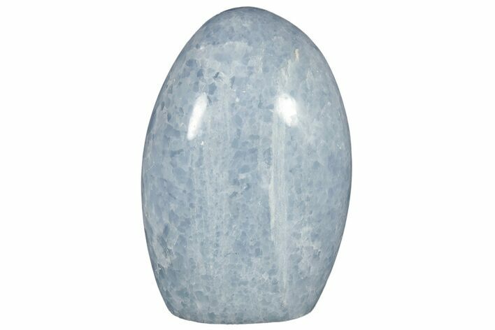 Polished, Free-Standing Blue Calcite - Madagascar #220344